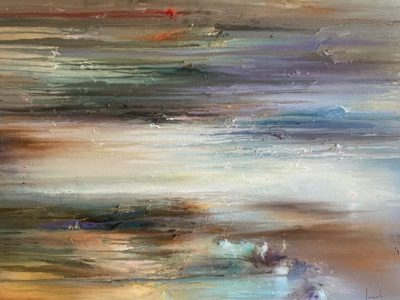 The Shore - Oil on Canvas - Dario Campanile Abstract