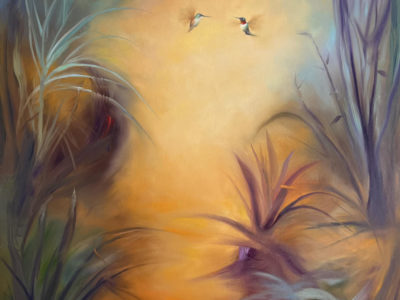 Fly High - Oil on Canvas - Dario Campanile Abstract