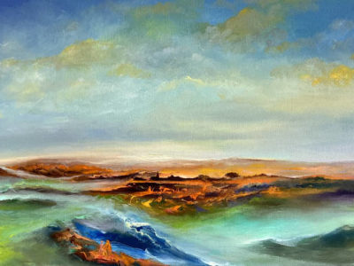 Infinite Plateau - Oil on Canvas - Dario Campanile
